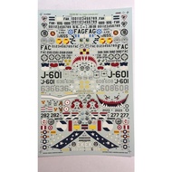 ALBATROS ALC/48007 A-37 Dragonfly In Worldwide Service 1/48 - DECAL