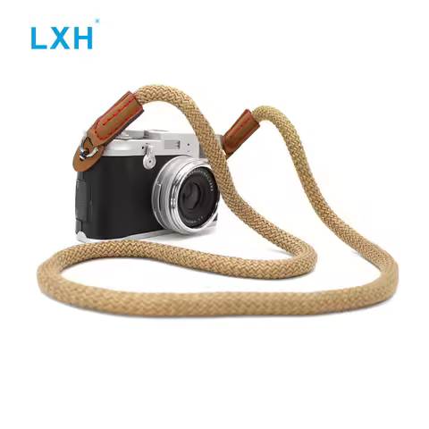 LXH Vintage canvas camera strap for Sony Nikon Leica Canon Fujifilm X100F X-T20 X-T10 X-T2 X70 X-Pro