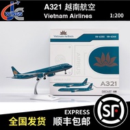 - JC Wings 1: 200 Airbus A321 Vietnam Airlines VN-A344 LH2420 Aircraft Model