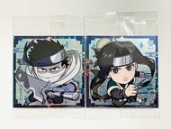 火影 忍者 狐忍 NARUTO 疾風傳 忍界 貼紙 vol.3 霧隱村 忍刀七人眾 鬼人  桃地 再不斬 血繼限界 冰遁 白 SR 閃 $25@2 全新 日版 包平郵