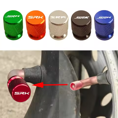 CNC Alloy Motorcycle Valve Cap For Qjmotor SRK 125 R S RR SRK 250 300 SRK 400 RS 500 600 700 800 921