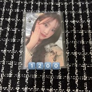 出IVE小卡 YUJIN 畫簽安 親簽小卡