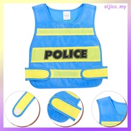 🧶 1Vest Polis Kanak-Kanak Biru Langit Untuk Permainan Peranan