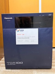 商業電話系統一套： Panasonic TDA 100 電話系統 telephone system