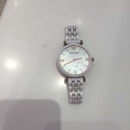 emporio armani貝殻面錶