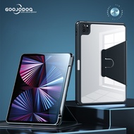 GOOJODOQ 2023 iPad Case 360° Degree Rotating Cover Case for iPad Mini 6 Casing ipad For iPad pro 11