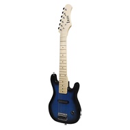 Gitar elektrik kanak-kanak 30 inci, gitar mini, gitar mudah alih untuk pemula, alat muzik untuk meme
