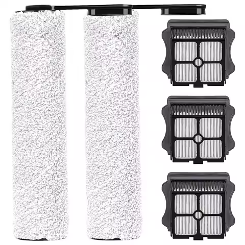 Premium Replacement Brush Rollers and HEPA Filters for Tineco Floor ONE S5/Floor One S5 Pro 2/ S5 Ex