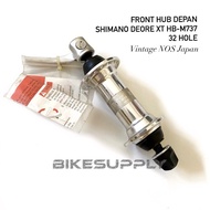 Front Hub Front Bike Shimano Deore XT HB M737 Parallax Japan Hole 32/36H Hole (32H/36H) Vintage NOS 