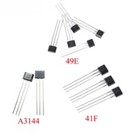 100pcs 50pcs Hall Sensor 49E 41F 3144 3530 U18 OH137 44E Hall Sensor Element OH49E SS49E Hall Effect
