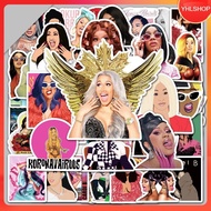 Shipped From Thailand 51 Designs Cardi B Rapper Singer Sticker