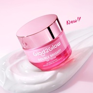 【New Launch】Glad2Glow Double Bright Day Cream Facial Moisturizer Brightening Tone Up Whitening 素顏霜 B