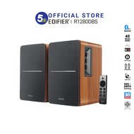 EDIFIER R1280DBs Active Bookshelf Speakers 2.0 สีน้ำตาล รับประกัน 30 เดือน ศูนย์ไทย