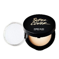 Sivanna Super Cover Two Way Compact Face Press Powder, Blurs Imperfections Soft Smooth Finish, Water