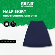 SWAN Premium Skirt Biru Tua School Uniform