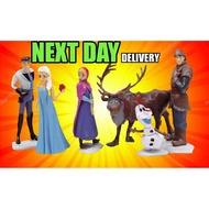 Frozen Princess Figurine Cake Topper 6 in 1