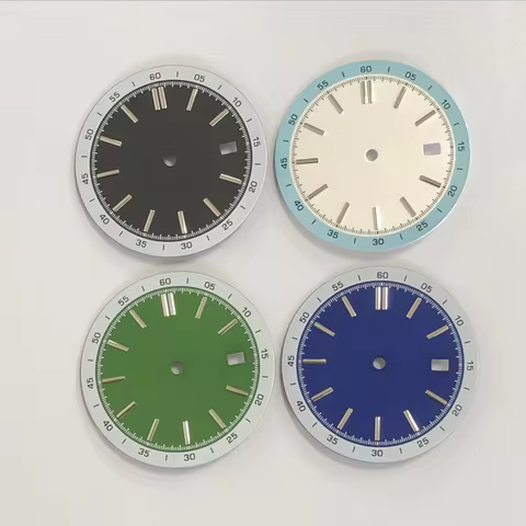 35mm New Style Sterile No logo Watch Dial Arabic Suitable for Seiko Breitling NH35/36/4R/7S Automati