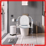[Shiwaki1] Raised Toilet Seat, Toilet Chair Seat, Commode Stool Disabled Toilet Aid Stool Elderly Mobility Toilet Seat,
