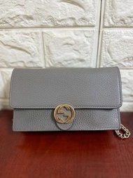 Gucci Interlocking G WOC 灰色