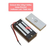 Em Lock Mini Magnetic Lock 60kg 100Lbs Mlock Emlock Mini 60kg 100lbs12Volt For Glass Door Access Doo