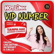 Hotlink Prepaid Nice Vip Number Unlimited Sim Card Unlimited Internet Unlimited Calls Unlimited Hotspot