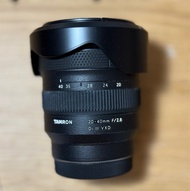 Tamron 20-40 f2.8 e mount