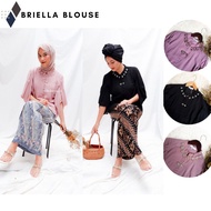 Briella Blouse (Blouse Only) Kebaya Tops Formal Kebaya Sequin Batik Lace Baju Kebaya Graduation Cere