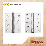 GKY STAINLESS STEEL DOOR HINGES / ENGSEL PINTU 4'' 5'' ( 1 PAIR )