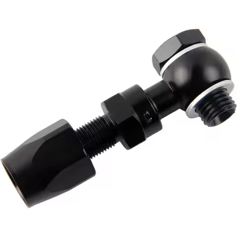 New Motorcycle Hydraulic Stainless Steel Nylon Braided AN6 Fuel Oil Hose Fitting Banjo 12 14mm With