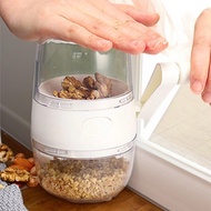 Nut Chopper Manual Nut Grinder with Stainless Steel Blades Detachable Peanut Shredder SHOPCYC5583 TP