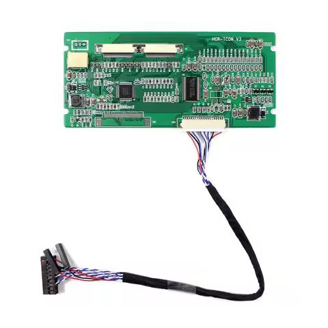 LVDS to TTL Tcon Board 2x30pin TTL signal HCR-TCON N3 800x480 Work for AT080TN42 AT102TN03 20Pin LVD