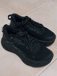 Hoka bondi7 黑色波鞋