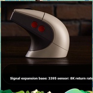 Retro Wireless R8-C64 Tri-Mode Mouse Key 3D Touch Scrolling Designed for Game Compatibility Mechanic