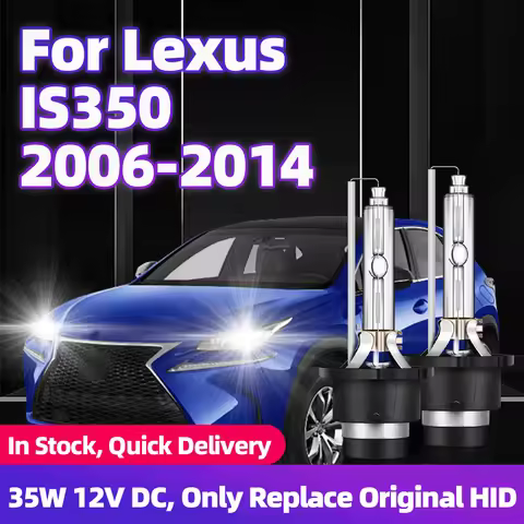 For Lexus IS350 2006-2009 2010 2011 2012 2013 2014 Replacement Bulbs 6000K 8000K 10000K HID Xenon He