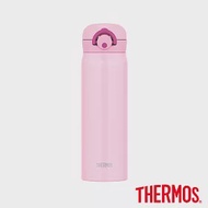 【THERMOS 膳魔師】不鏽鋼真空輕巧變保溫瓶0.5L(JNR-500-LP)淺粉