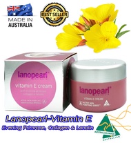 Lanopearl-Vitamin E Cream with Evening Primrose, Collagen &amp; Lanolin 100ml ครีมรกแกะ ลาโนเพิร์ล วิตามินอีครีม ครีมรกแกะออสเตรเลีย