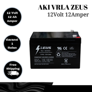 Aki VRLA Zeus untuk Alat Setrum Ikan / Mancing Ikan 12v 12ah