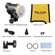 Seafrogs New Updated SF-01 High Power Underwater Strobe Flashlight with Soft Diffuser & Macro Tube 3