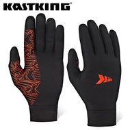 KastKing Morning Frost Liner Gloves Touch Screen Glove Liners for Men and Women Ideal For Ice Fishing Running Cycling