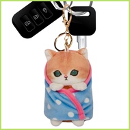 Plush Animals Keychain Cartoon Plush Cat Keychain Pendant Cartoon Cat Image Plush Stuffed Keychain f