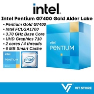 Pemproses Desktop Intel Pentium G7400 Gold CPU LGA1700 2 Teras 4 Benang