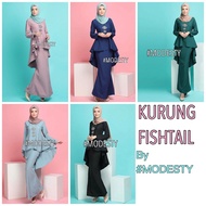 [READY STOCK] KURUNG FISHTAIL ARYANA+lucky draw baju raya