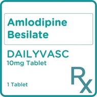 DAILYVASC Amlodipine Besilate 10mg 1 Tablet [Prescription Required]