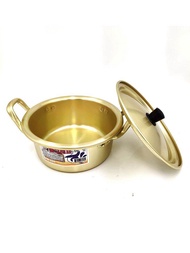 South Korea Import Dolphin Ramen Pot Korean Style Yellow an Aluminum Pot Boiled Instant Noodles Pick