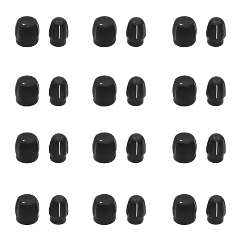 12 pairs Volume and Channel Knob Button Cap for Motorola CP200 CP200D CP040 Pro5150 GP380 HT1250 CP1