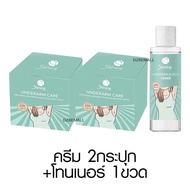 Shining Underarm Care Cream Toner ชายนิ่ง แคร์ครีม โทนเนอร์ ครีมรักแร้ ใต้วงแขน ผิวเนียน กลิ่นตัว ขา