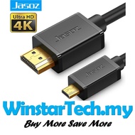 Micro HDMI to HDMI 2.0 Cable 3D 4K Adapter for Tablet HDTV PC