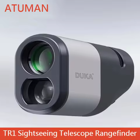 DUKA ATuMan TR1 Sightseeing Telescope Rangefinder 6X Ranging Telescope Golf Hunting Outdoor Portable