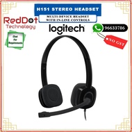 LOGITECH H151 Stereo Headset Multi-Device Headset With In-line Controls