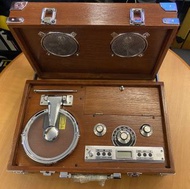 行李篋造型 木箱收音機 CD機 擺設 classic 古董 vintage luggage